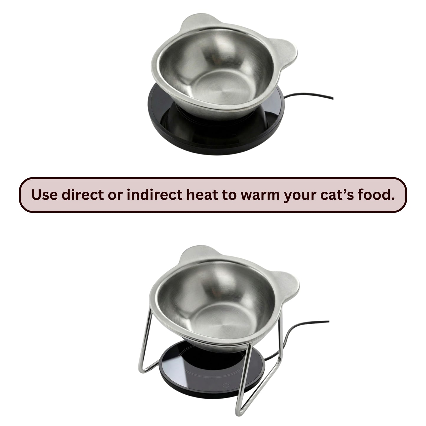 Sterling Whiskers™ Bowl Warming Plate
