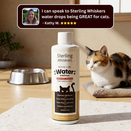 Sterling Whiskers™ Cat Dental Drops