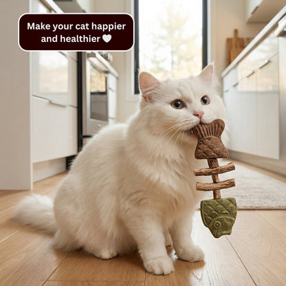 Sterling Whiskers™ Catnip & Silvervine Chew