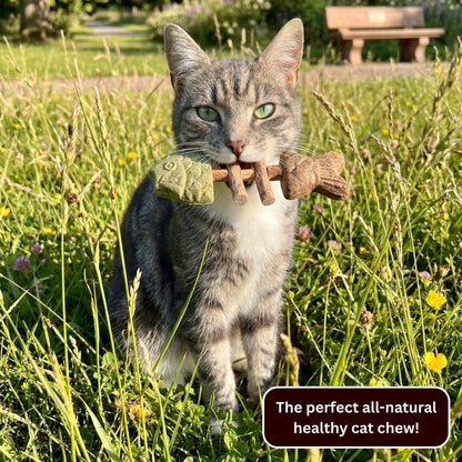 Sterling Whiskers™ Catnip & Silvervine Chew